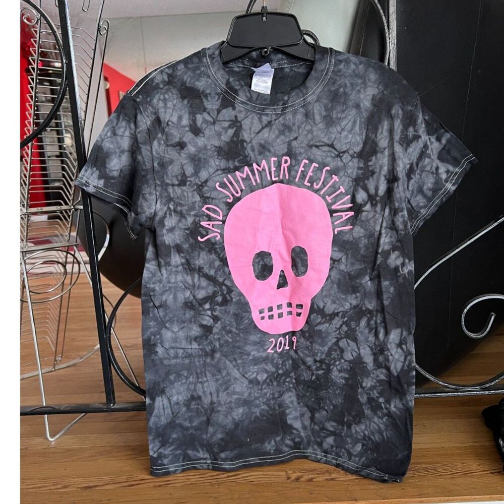 Sad Summer Festival 2019 Skull T Shirt